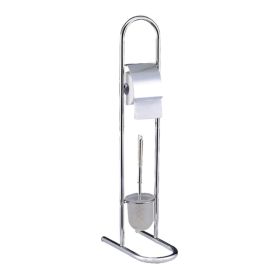 BATH TOILET & PAPER STAND