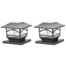 2 DECK LIGHT DRK BRNZ